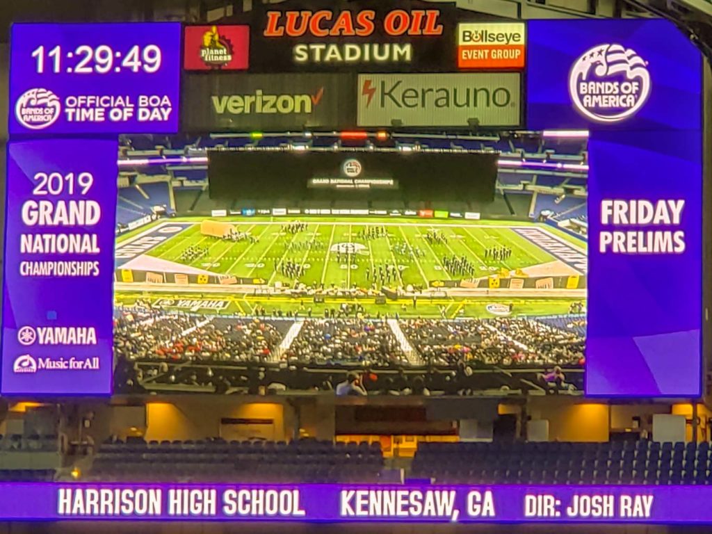 Marching Band Reaches SemiFinals At BOA Grand National Championships
