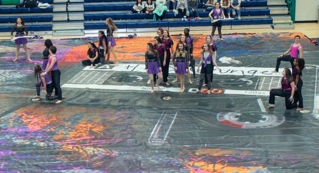 Winter Guard Rocks Arts In Motion, WGI Harrison Bands