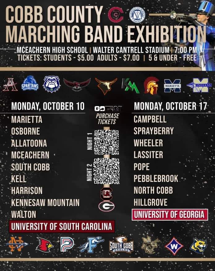 Get Tickets for 2022 Exhibitions, Competitions Harrison Bands
