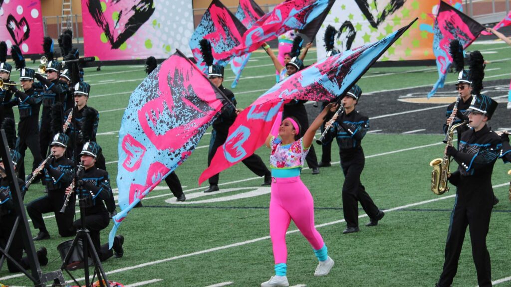 Color Guard and Winter Guard Harrison Bands